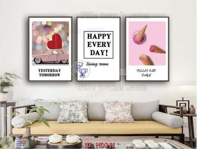 Tải file File tranh hiện đại HD241 (gốc) in ấn ngay lập tức