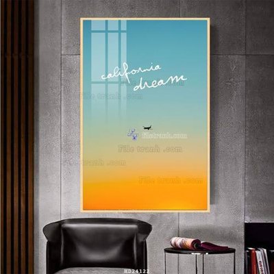 File in mica File bộ tranh treo hiện đại HD24122 (bản gốc) làm vách ngăn