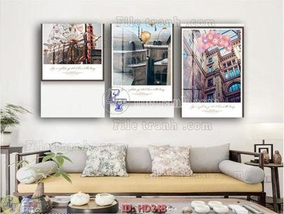 Tải xuống file tranh gốc File tranh hiện đại HD248 (PSD/TIFF)