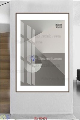 File tranh File tranh hiện đại HD278 (file gốc) chủ đề phong thủy