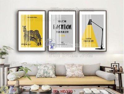 Hình ảnh file gốc in trần nhà File tranh hiện đại HD279