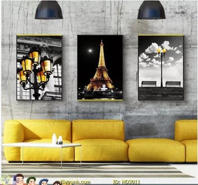 Tải file File tranh treo hiện đại HD3011 (gốc) chủ đề phong thủy