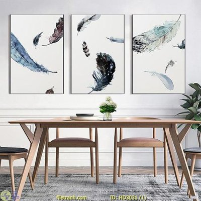 File gốc File tranh treo hiện đại HD3031 (in ấn) không giới hạn