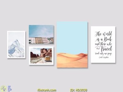 Mua file gốc File tranh treo hiện đại HD3038 (in ấn) tại Filetranh.com