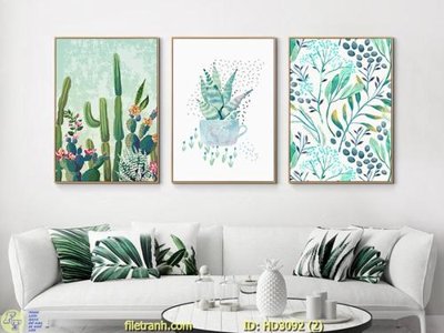 File tranh gốc File tranh treo hiện đại HD3092 (bản quyền) độc đáo