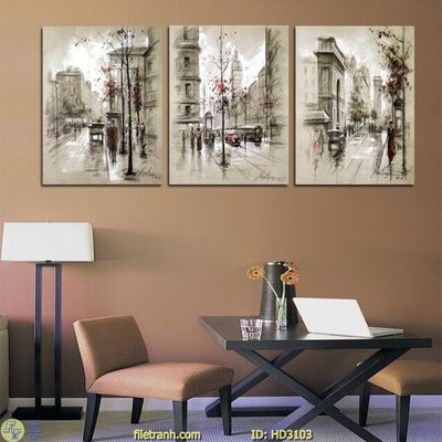 Download file gốc File tranh treo hiện đại HD3103 (in mica) trong suốt