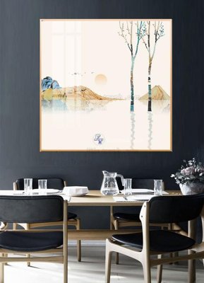 File PSD File tranh hiện đại pha lê gương HD31368 (gốc) tách lớp chi tiết