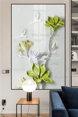 File gốc File tranh hiện đại pha lê gương HD31402 (ảnh chi tiết) để in ấn