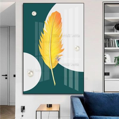 Download file gốc File tranh hiện đại pha lê gương HD31436 (in lụa) hoa lá