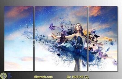 File in ấn File tranh treo hiện đại HD3145 chuyên nghiệp