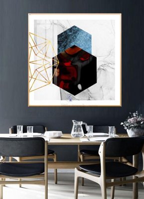 File PSD File tranh hiện đại pha lê gương HD31464 (bản gốc) dễ dàng edit