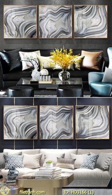 File ảnh File tranh treo hiện đại HD3166 (gốc) in quảng cáo ngoài trời