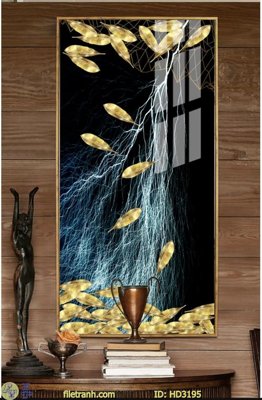 File ảnh File tranh treo hiện đại HD3195 (gốc) in decal dán tường