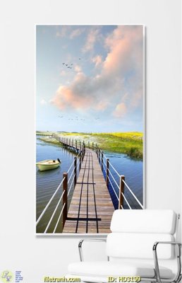 Tải file File tranh treo hiện đại HD3199 (gốc) làm file thiết kế