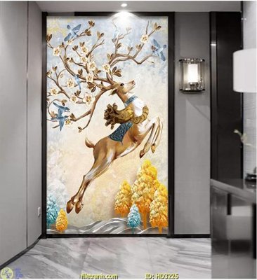 File tranh gốc File tranh treo hiện đại HD3226 (sắc nét từng chi tiết)