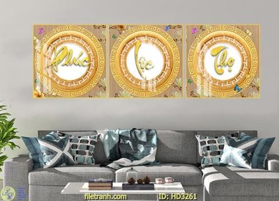 File gốc File tranh treo hiện đại HD3261 (in mica) cắt laser