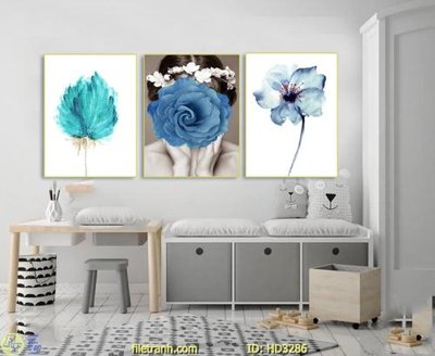 Download file gốc File tranh treo hiện đại HD3286 (in mica) trong suốt