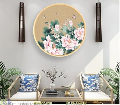 File tranh quảng cáo File tranh treo hiện đại HD3326 (download file gốc)