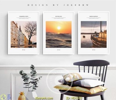 File in mica File tranh treo hiện đại HD3333 (ảnh gốc) đẹp