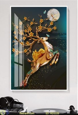 File PSD File tranh treo hiện đại HD3339 (nguyên gốc) chất lượng cao