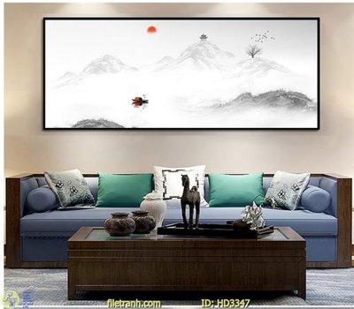 Download file File tranh treo hiện đại HD3347 (gốc) cho xưởng in