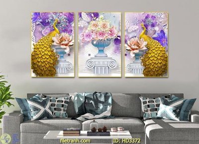 Tải file gốc File tranh treo hiện đại HD3372 (bản PSD) gốc