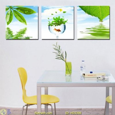 File gốc File tranh treo hiện đại HD3398 (in ấn) không giới hạn