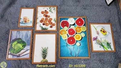 Ảnh gốc File tranh treo hiện đại HD3399 (siêu chi tiết) để in ấn