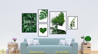File tranh File tranh treo hiện đại HD3401 (ảnh gốc) sắc nét hoàn hảo