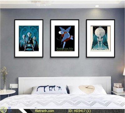File PSD File tranh treo hiện đại HD3417 (nguyên gốc) chất lượng cao