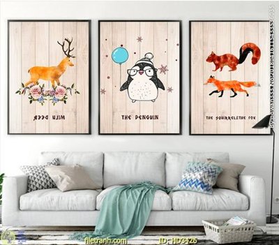 File gốc File tranh treo hiện đại HD3426 (in mica) làm bảng hiệu