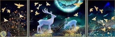 File in ấn File tranh treo hiện đại HD3492 (bản gốc) từ file gốc