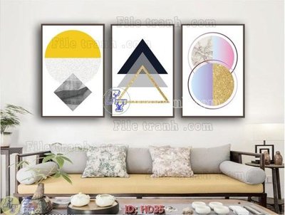 File PSD File tranh hiện đại HD35 (bản gốc) cho nhà in