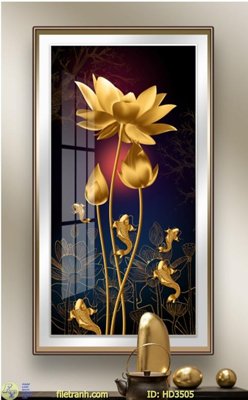 File tranh quảng cáo File tranh treo hiện đại HD3505 (file gốc) chuyên nghiệp