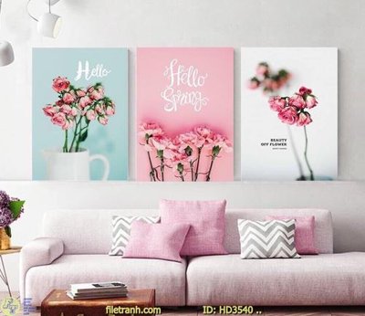 Tải file File tranh treo hiện đại HD3540 (gốc) in ấn chất lượng