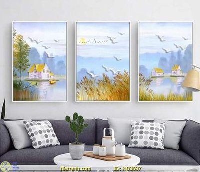 File in trần File tranh treo hiện đại HD3697 (file gốc) chủ đề vũ trụ