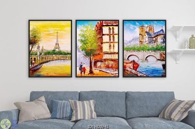 Tải file File tranh bộ hiện đại HD3741 (ảnh gốc) in tráng gương