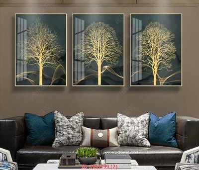 Tải file gốc in lụa File tranh treo hiện đại HD3799 siêu nét