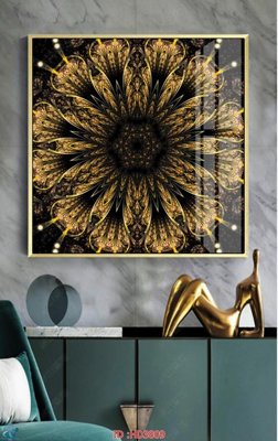 File PSD File tranh treo hiện đại HD3809 (gốc) cho in quảng cáo