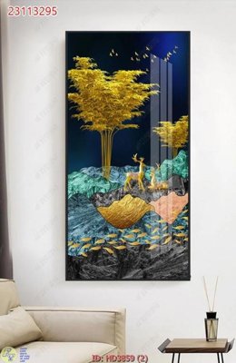 File tranh gốc File tranh treo hiện đại HD3859 chủ đề hiện đại