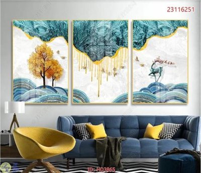 Mua file ảnh gốc File tranh treo hiện đại HD3865 (chất lượng cao)