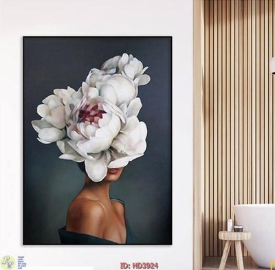 File gốc File tranh treo hiện đại HD3924 (in ấn) màu sắc trung thực