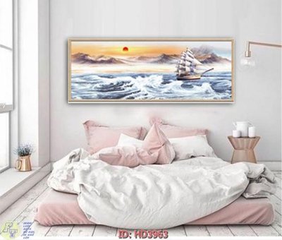 Download file gốc File tranh treo hiện đại HD3963 (in lụa) cao cấp