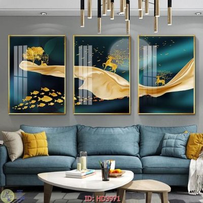 File gốc File tranh treo hiện đại HD3971 (cho in ấn) độc quyền