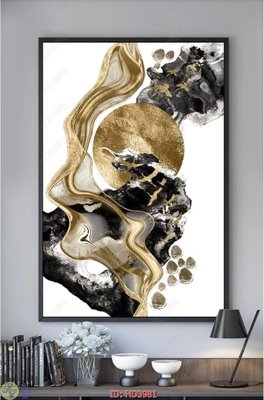 Download file gốc File tranh treo hiện đại HD3981 (in mica) 3D