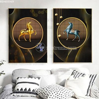 File gốc File bộ tranh treo hiện đại HD40049 (phiên bản chuẩn) để in ấn