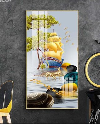 File tranh File bộ tranh treo hiện đại HD40087 (gốc) chủ đề tĩnh vật