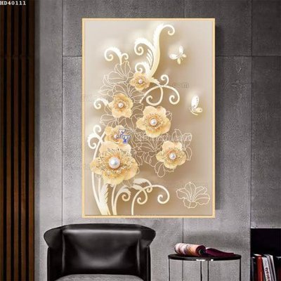 File tranh File bộ tranh treo hiện đại HD40111 (gốc) in film