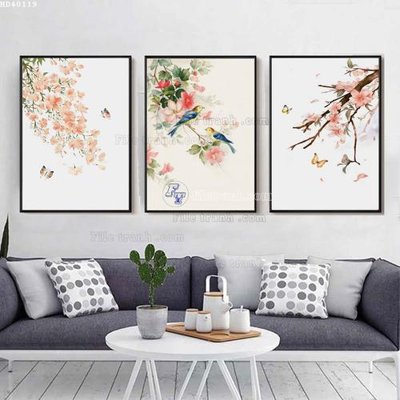 File tranh File bộ tranh treo hiện đại HD40119 (gốc) in film