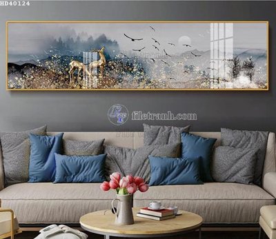 Tải file File bộ tranh treo hiện đại HD40124 (gốc) chủ đề tôn giáo